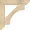 Ekena Millwork Westlake Slat Rough Sawn Bracket, Douglas Fir, 4"W x 24"D x 24"H BKT04X24X24WTL06RDF - alternate 2